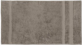 Prosop baie LONDON, gri, bumbac, 50x90 cm