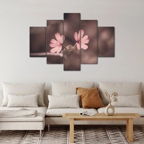 Tablou cu floare roz (150x105 cm)