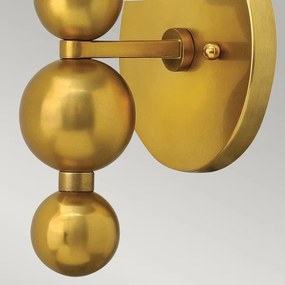 Aplică ZELDA 1xE27/60W/230V alamă Hinkley