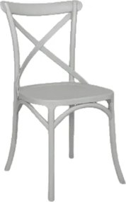 Set 4 scaune BALLINT-POLIPROPILENA- HORECA - GRI