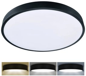 Plafonieră LED dimabilă Brilagi POOL SMART LED/60W/230V 50 cm Wi-Fi Tuya negru + telecomandă