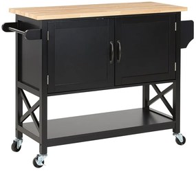 Măsuță servire Melza (negru). 1081333