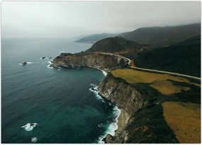 Tablou - Stânci în ocean (70x50 cm)
