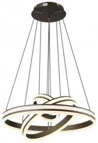 Suspensie moderna cristal led 70W Grouni 67314-70H Globo