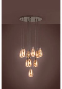 Eglo 39509 - Lustră pe cablu SIRACUSA 10xE27/60W/230V