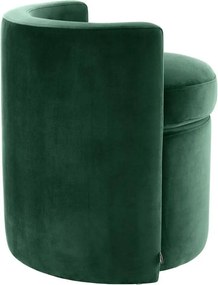 Fotoliu design LUX Arcadia, catifea verde inchis 113162 HZ