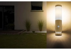 Aplică de exterior cu senzor JAICY 1xE27/15W/230V IP44 Globo 34070S