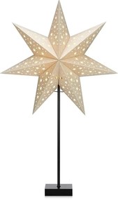 Decorațiune luminoasă aurie ø 45 cm cu model de Crăciun Solvalla – Markslöjd