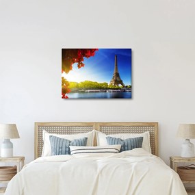 Tablou - toamna la Paris (70x50 cm)
