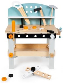 Atelier din lemn pentru copii 32 elemente ECOTOYS