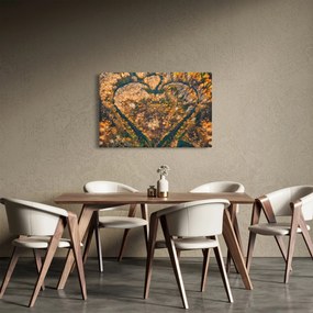 Tablou - Râu în formă de inimă (90x60 cm)