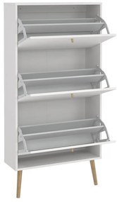 Suport pentru pantofi Boaz, alb