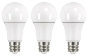 Set 3 becuri cu LED EMOS Classic A60 Warm White, 13,2W E27