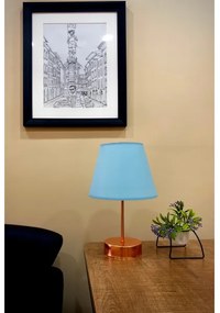 Lampă de masă 1xE27/60W/230V cupru