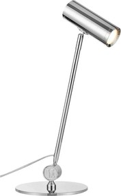 Markslöjd 109184 - Lampă de masă LED reglabilă ARLO LED/4,9W/230V crom lucios
