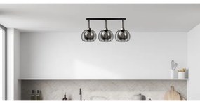 Aplică SOLO BLACK 2xE27/60W/230V neagră/aurie