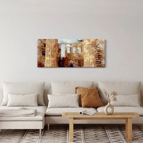 Tablou - Erechtheion, Atena, Grecia (120x50 cm)