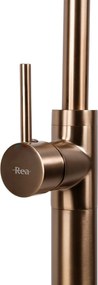 Robinet pentru lavoar Rea Lungo Brush Copper