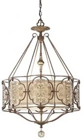 Candelabru/Pendul clasic MARCELLA 3 becuri E27 Elstead FE/MARCELLA/P