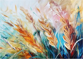 Tablou - Grâu, abstracție (70x50 cm)