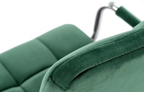 Scaun de birou Gonzo 4 Velvet Verde – H105 cm