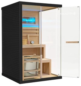 Vnútorná sauna Vantaa 120 so soľnými kameňmi