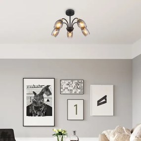 Lustră pe tijă GERLY 5xE14/25W/230V Globo 60297-5D