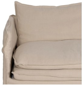 Canapea crem cu tapițerie din in 210 cm – Ixia