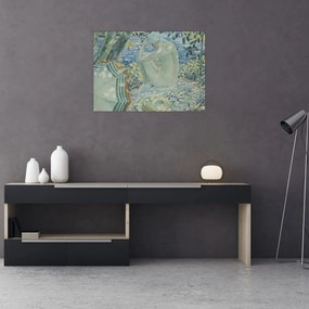 Tablou - Frederick Carl Frieseke, On the Bank, reproducere (70x50 cm)