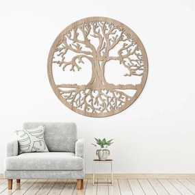 DUBLEZ | Decorațiune copacul vieții din lemn - Eternitate