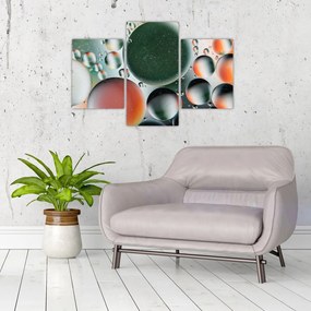 Tablou abstract - buline (90x60 cm)