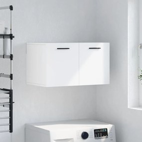vidaXL Dulap de perete, alb, 60x36,5x35 cm, lemn prelucrat