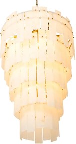 Candelabru design elegant LUX Greyson XL, Alabaster