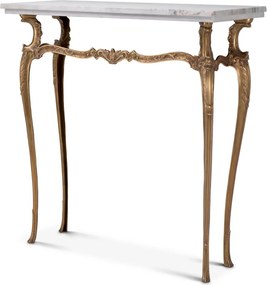 Consola LUX cu blat din marmura alba Fabiola