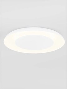 Plafoniera LED design modern EPOSI alba D-60cm
