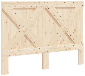 358406 vidaXL Tăblie de pat, 140x104 cm, lemn masiv de pin