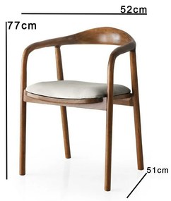 Scaun de sufragerie PA Light Grey