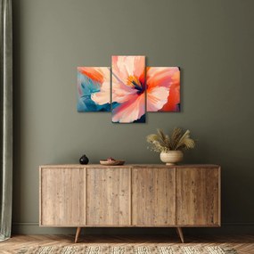 Tablou - Floare pictată (90x60 cm)