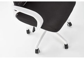 Scaun de birou MIRI, negru/alb