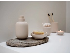 Suport pentru periuța de dinți bej din gresie ceramică Sensu – Zone