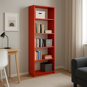 Biblioteca Adore Modern, 5 rafturi, 64x182x26 cm