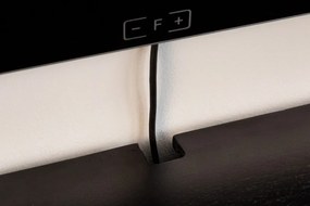 Comoda TV suspendata din lemn de mango Scorpion 160cm, negru