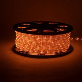 decoLED furtun LED, 50 m, portocaliu