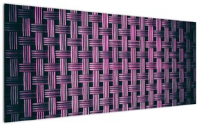 Tablou textura în mov (120x50 cm), în 40 de alte dimensiuni noi