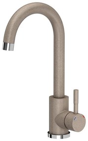 Samona - Baterie pentru chiuvetă 32 cm, granit/bej