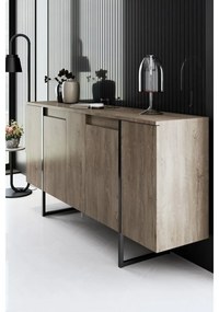 Dulap Luxe Walnut and Black