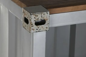 Bufet, gri, din metal, stil industrial, Cargo