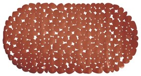 Spirella Suport antiderapant pentru cadă GALETS,teracotă, 99 x 39 cm