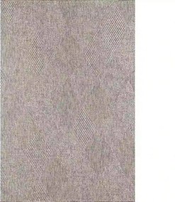 Covor RUSTICANA, 80x150 cm, forma dreptunghiulara, polipropilena, gri,