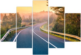 Tablou - Călătoria la răsăritul soarelui (150x105 cm)